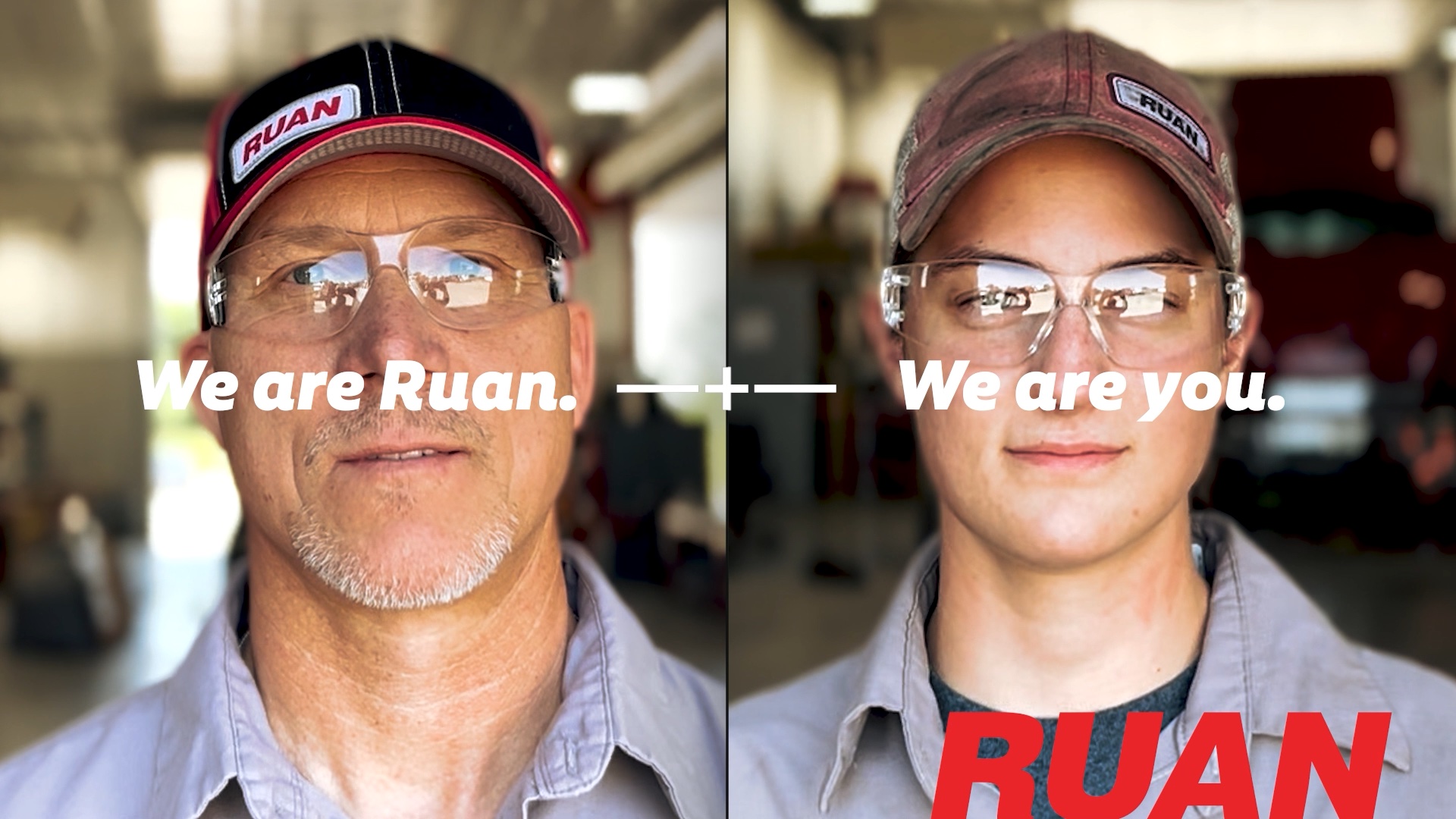 Headshots of two Ruan mechanics standing next to each other